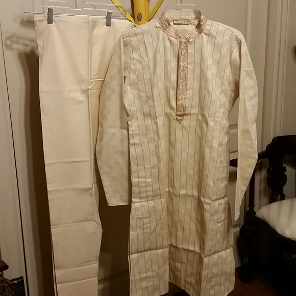 NWT Men's Indian Kurta set - Picture 2 of 16